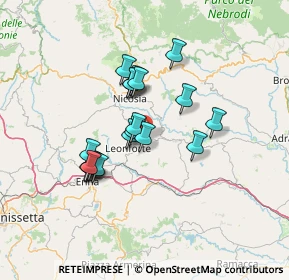 Mappa Contrada Pannuzzi, 94010 Nissoria EN, Italia (12.5035)