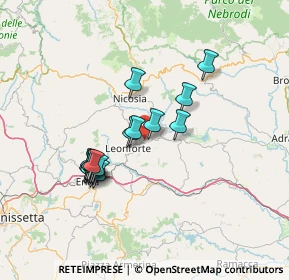 Mappa Contrada Pannuzzi, 94010 Nissoria EN, Italia (13.75056)