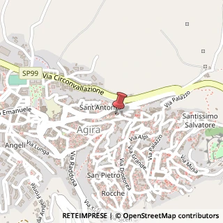 Mappa Piazza Francesco Crispi, 17, 94011 Agira, Enna (Sicilia)