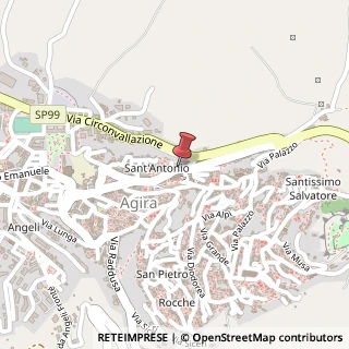 Mappa Via V. Emanuele, 351, 94011 Agira, Enna (Sicilia)