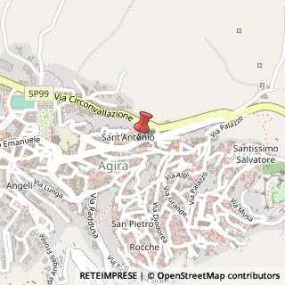 Mappa Via V. Emanuele, 341, 94011 Agira, Enna (Sicilia)