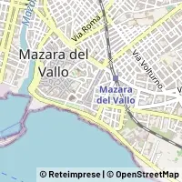 Kaart Mazara del Vallo
