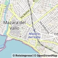 Map Mazara del Vallo