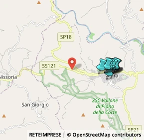Mappa Contrada Conche Strada Statale 121 Km 74, 94011 Agira EN, Italia (2.265)
