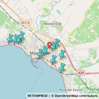 Mappa Via G. D'Orso, 91026 Mazara del Vallo TP, Italia (2.03182)