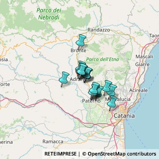 Mappa Via Trieste, 95031 Adrano CT, Italia (8.019)