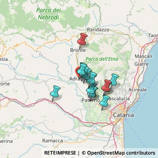 Mappa Via Trieste, 95031 Adrano CT, Italia (9.99667)