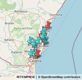 Mappa 95010 Acireale CT, Italia (9.172)