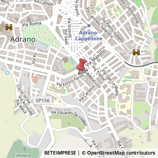 Mappa Via Ettore Majorana, 8, 95031 Adrano, Catania (Sicilia)