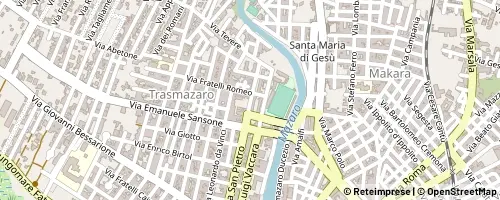 Mappa Mazara del Vallo