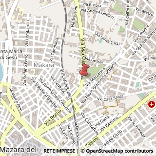 Mappa Via Marsala, 59, 91026 Mazara del Vallo, Trapani (Sicilia)