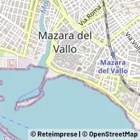 Map Mazara del Vallo