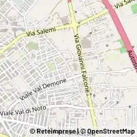 Karte Mazara del Vallo
