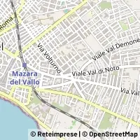 Map Mazara del Vallo