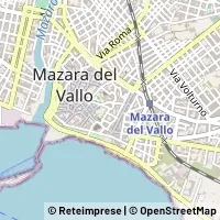 Map Mazara del Vallo