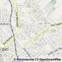 Map Mazara del Vallo