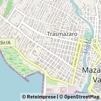 Karte Mazara del Vallo