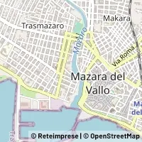 Map Mazara del Vallo