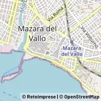 Map Mazara del Vallo