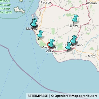 Mappa Via Giovanni Meli, 91026 Mazara del Vallo TP, Italia (15.096)