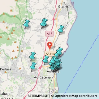 Mappa Via Pidazzo, 95024 Acireale CT, Italia (4.047)