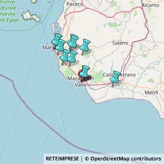 Mappa Via Fabio Filzi, 91026 Mazara del Vallo TP, Italia (11.48083)