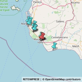 Mappa Via Fabio Filzi, 91026 Mazara del Vallo TP, Italia (9.46214)