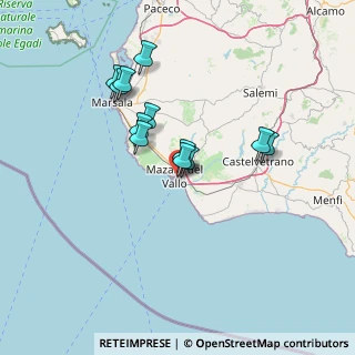 Mappa Via Fabio Filzi, 91026 Mazara del Vallo TP, Italia (13.21667)