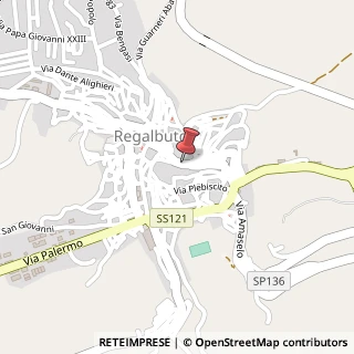 Mappa Via Don Giuseppe Campione, 78, 94017 Regalbuto, Enna (Sicilia)