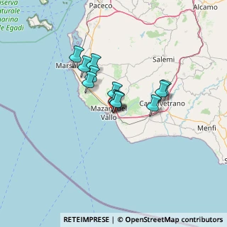 Mappa Via delle Scienze, 91026 Mazara del Vallo TP, Italia (10.37917)