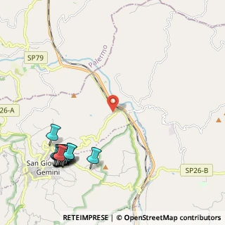 Mappa Contrada Passo Barbiere snc, 92022 Cammarata AG, Italia (3.264)