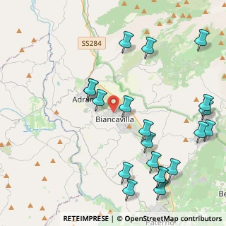 Mappa Via della Montagna, 95033 Biancavilla CT, Italia (5.8325)
