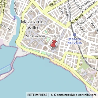 Mappa Piazza Mokarta, 1, 91026 Mazara del Vallo, Trapani (Sicilia)