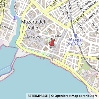 Mappa Via San Giuseppe, 13, 91026 Mazara del Vallo, Trapani (Sicilia)