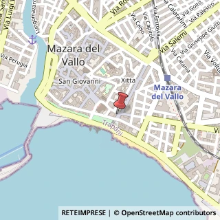 Mappa Piazza mokarta 1, 91026 Mazara del Vallo, Trapani (Sicilia)