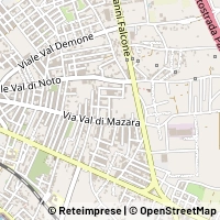 Map Mazara del Vallo