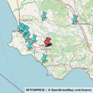 Mappa Via Gabriele Lannotti, 84078 Vallo della Lucania SA, Italia (14.46467)