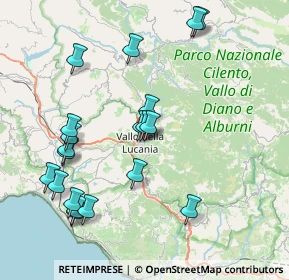 Mappa Via Gabriele Lannotti, 84078 Vallo della Lucania SA, Italia (9.159)