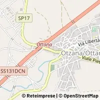 Mapa Ottana