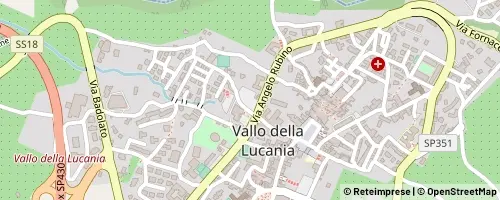 Mappa Vallo della Lucania