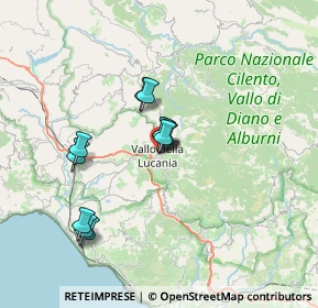 Mappa Via Nicola de Mattia, 84078 Vallo della Lucania SA, Italia (6.13909)