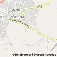 Mapa Ottana