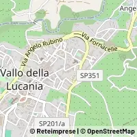 Map Vallo della Lucania