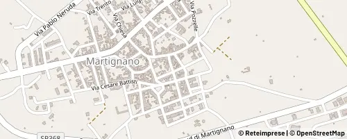Mappa Martignano