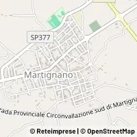 Kaart Martignano