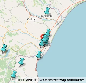 Mappa Via S.Pellico, 75025 Policoro MT, Italia (18.54917)