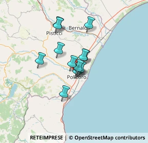 Mappa Via S.Pellico, 75025 Policoro MT, Italia (9.35077)