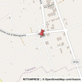 Mappa Via Portogallo, Snc, 73021 Calimera, Lecce (Puglia)