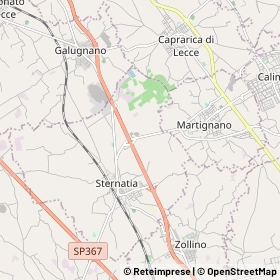 Mappa Martignano