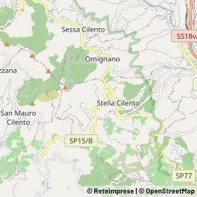 Mappa Stella Cilento